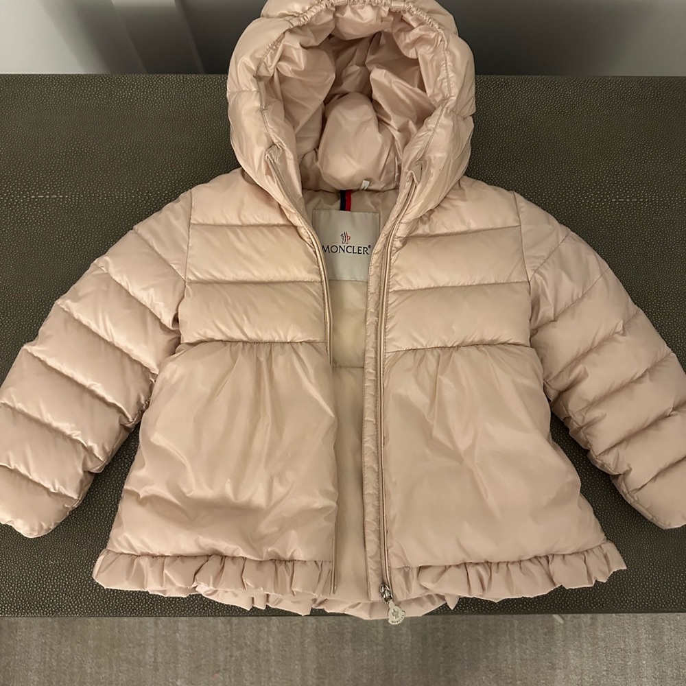 Moncler joelle pink, size 2t